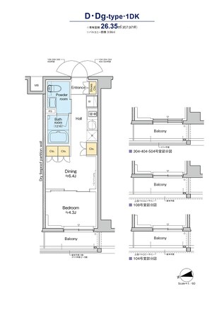 RESIDENCE　KOENJIの物件間取画像